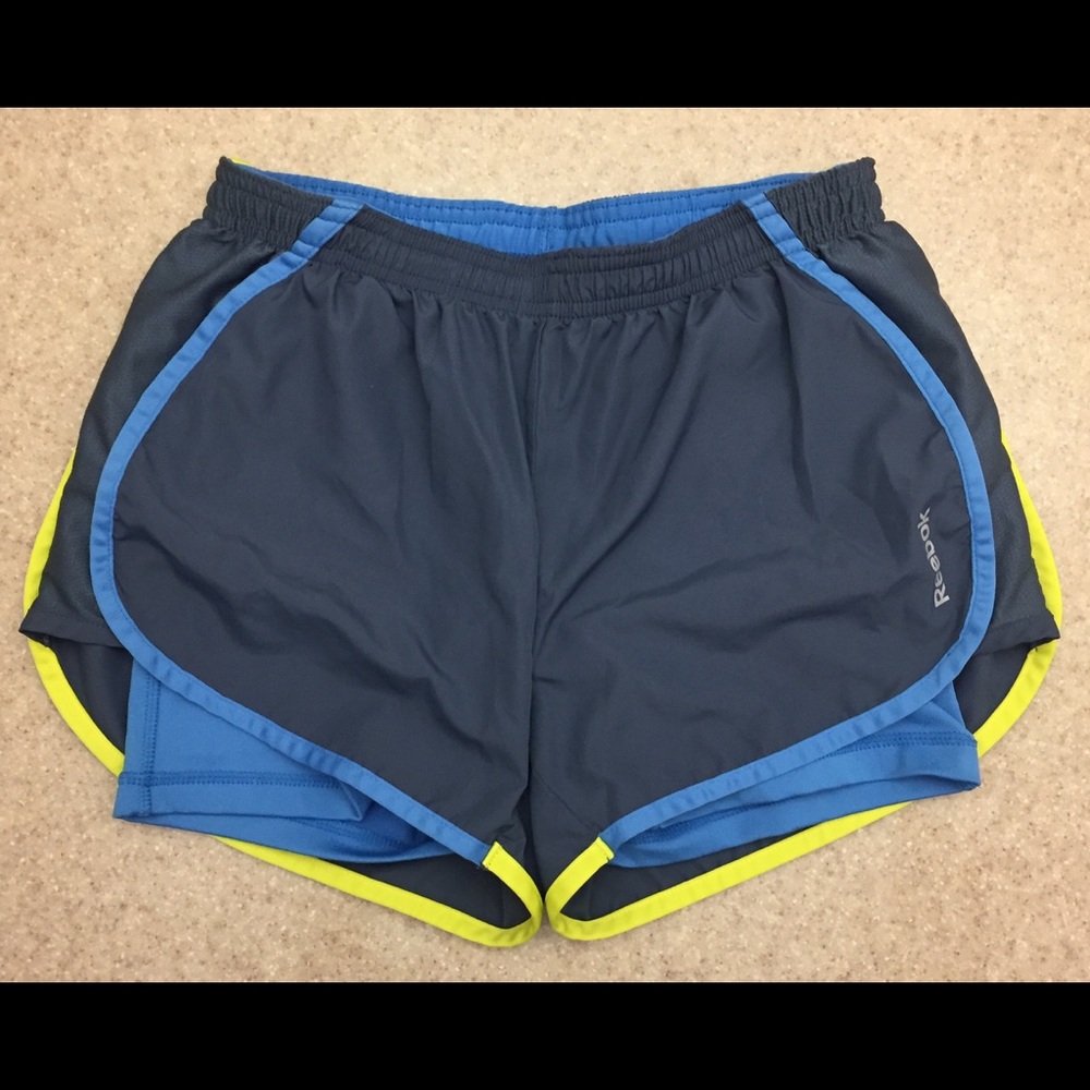 Reebok Lined Running Shorts, EUC